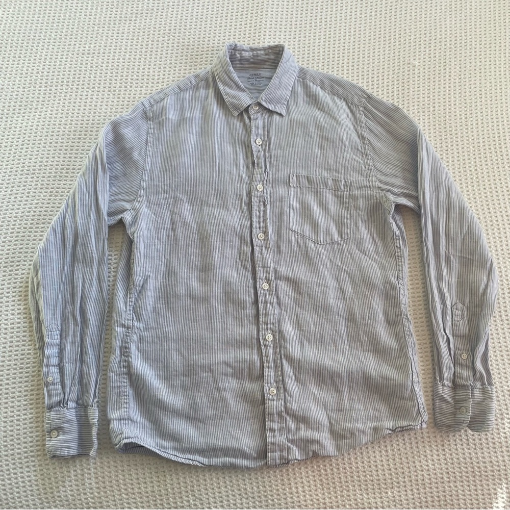 Mens J Crew Casual Button Down Size Medium